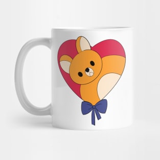 Teddy bear in the heart Mug